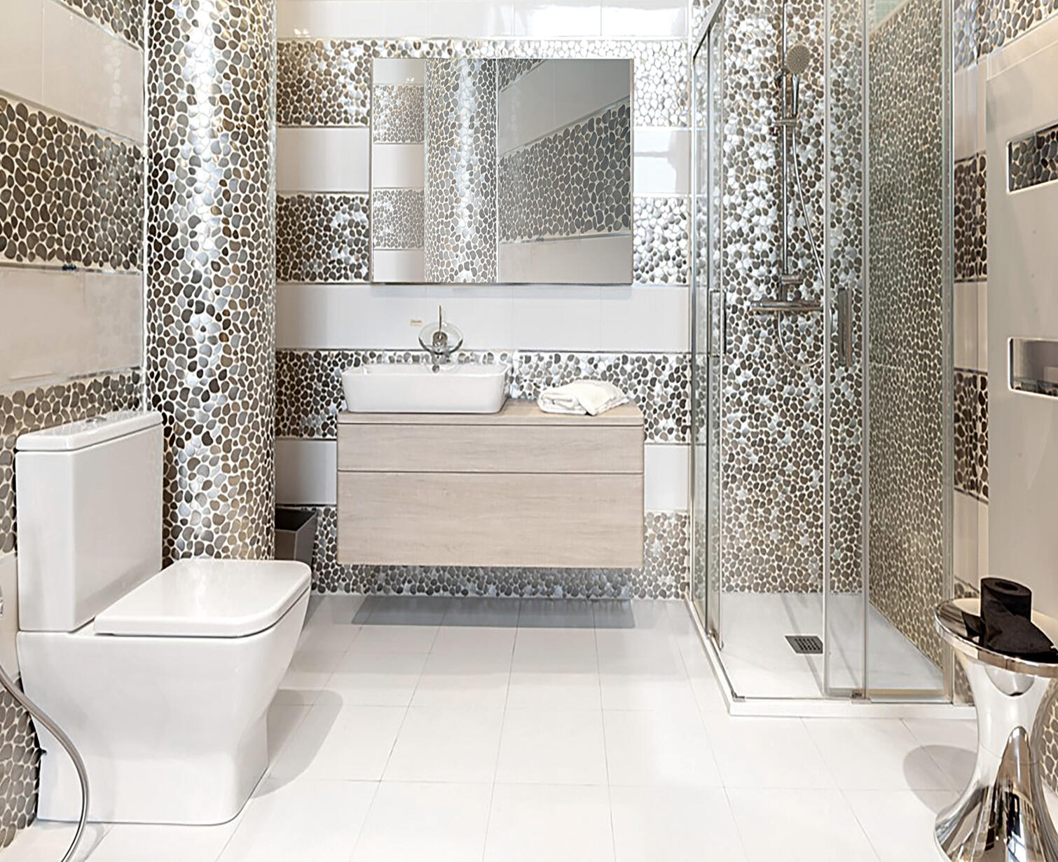 Baño realizado en colaboración con Exposición COVASA. Realizado en Parla.