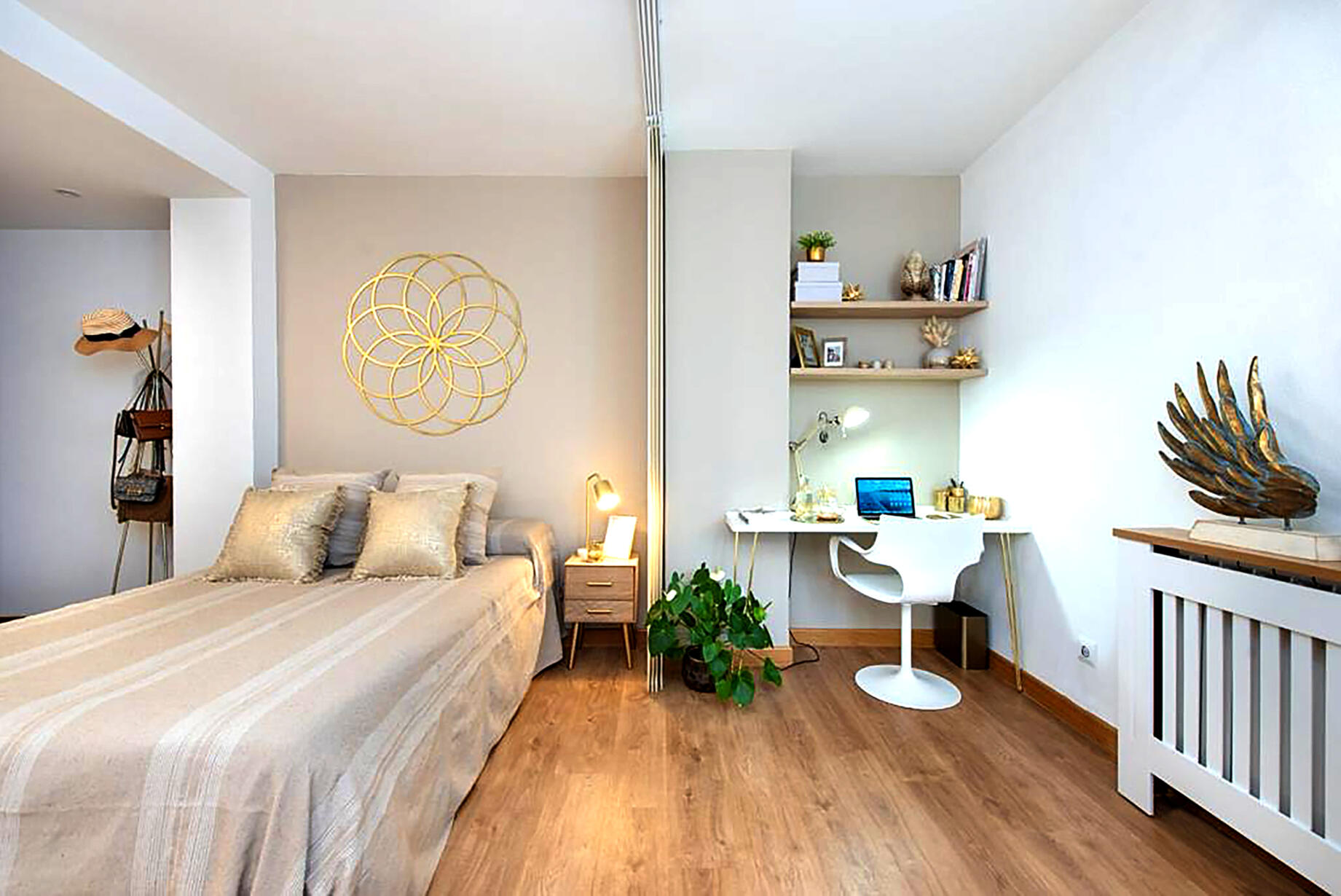 Remodelación de la Habitación Principal y decorada. Madrid zona Chamberí.